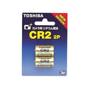 TOSHIBA(東芝) カメラ用リチウム電池 CR2G 2P