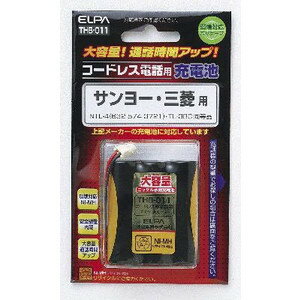 エルパ(ELPA) 子機用充電池 THB-011【お取り寄せ】