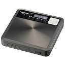 OHM オーム電機 CDプレーヤー語学学習用ポータブル Bluetooth付 ブラック CDP-550N