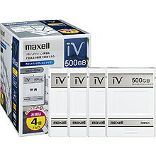 maxell(マクセル) コンテンツ保護技術対応カセットハードディスクiV(アイヴィ)500GB M-VDRS500G.C.4P