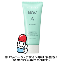 ノブ アクネジェルA　40g　皮膚科医推奨！肌にやさしいにきび用洗顔フォーム無香料・無着色・低刺激性NOV　ノヴ 化粧品