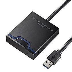 サンワサプライ ADR-3SDCFUBK(ブラック) USB3.0接続 SDカードリーダー...:tokka-com:10063403