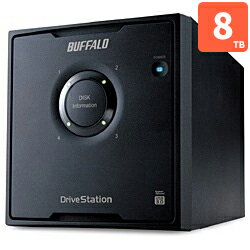 バッファロー HD-QL8TU3/R5J 外付HDD 8TB USB3.0接続 RAID対…...:tokka-com:10077927