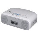 【長期保証付】東芝(TOSHIBA) TY-CDS8-H(グレー) CDラジオカセットレコーダー ワイドFM対応