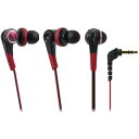 オーディオテクニカ ATH-CKS770-RD(レッド) SOLID BASS インナーイヤーヘッドホン