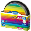 Verbatim DTR85HP10SV1 データ用 DVD+R DL 8.5GB 1回記録 プリンタブル 8倍速専用/10枚/インクジェットプリンタ