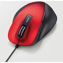 エレコム M-XGM10UBRD(レッド) USB 光学センサー方式マウス 5ボタン