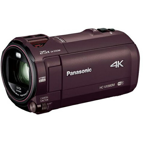 パナソニック HC-VX980M-T(ブラウン) デジタル4Kビデオカメラ 64GB...:tokka-com:10441419