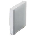 エレコム CCD-FS12CR(クリア) ディスクファイル DVD CD用 12枚収納