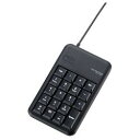エレコム TK-TCM013BK(ブラック) コンパクトUSBテンキーパッド
