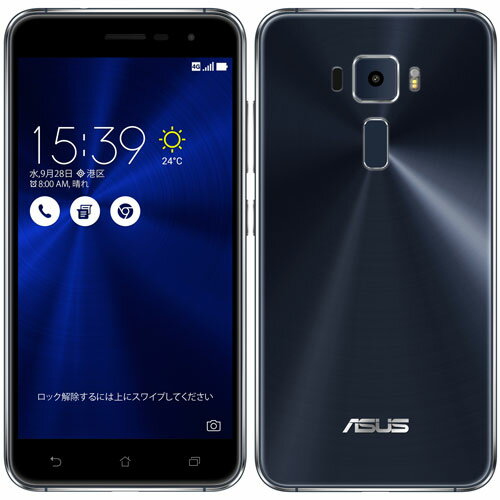 ASUS ZE520KL-BK32S3(Tt@CAubN) ZenFone 3 SIMt[ LTEΉ 32GB