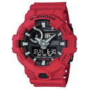 CASIO GA-700-4AJF(レッド) G-SHOCK(ジーショック) BIG CASE クオーツ メンズ