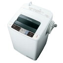 【設置+リサイクル+長期保証】日立 NW-80A-W(ピュアホワイト) 白い約束 全自動洗濯機 上開き 洗濯8kg