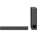 【長期保証付】ソニー SONY バースピーカー&サブウーファー Bluetooth対応 ホームシアターシステム HT-MT300-B(チャコールブラック) サウンドバー