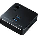 サンワサプライ USB-3HC201BK LANポート付USB3.0ハブ