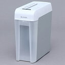 アイリスオーヤマ KP6HMCS(ホワイトグレー) マイクロカットシュレッダー A4サイズ CD・DVD・カードカット対応
