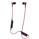 オーディオテクニカ ATH-CKR35BT RD(レッド) ワイヤレスヘッドホン Bluetooth対応ヘッドセット