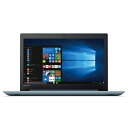 【長期保証付】Lenovo 80XR00F7JP(デニムブルー) Lenovo ideapad 320 15.6型液晶 Celeron N3350
