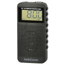 オーム電機(OHM) RADP390ZK(ブラック) AudioComm DSP式 FMステレオラジオ