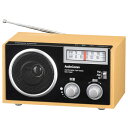 オーム電機 RAD-T556Z AudioComm 木製ラジオ