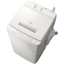 【設置】日立 BW-X100F-W(ホワイト) 全自洗 上開き 洗濯10kg