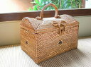 アタ製味わい模様バスケット【24cm×15cm×高さ17cm】★救急箱にぴったり♪