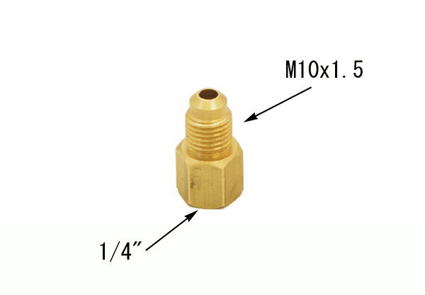 ガスチャージ変換アダプター（A）R12→R134a