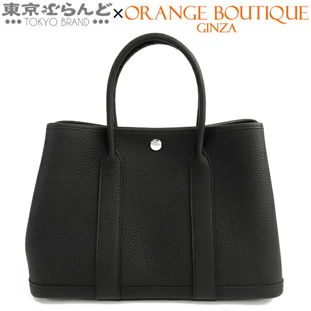 【中古】【返品可】エルメス HERMES ガーデンパーティTPM トートバッグ レディース ネゴンダ K刻印 2025 ブラック 黒 シルバー金具 未使用 [送料無料] 25XM 【ポイント5倍●11.28〜12.11 1:59】 101832547