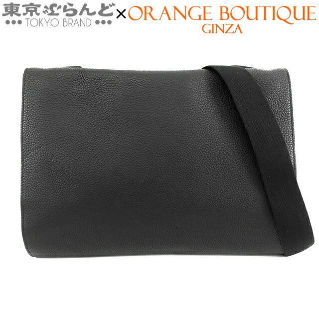 【中古】【返品可】エルメス HERMES サック・ヨウジヤマモト メンズ トリヨン ショルダーバッグ メッセンジャーバッグ ブラック 黒 シルバー金具 希少 [送料無料] 101818993