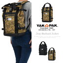 ヤックパック バッグ YAKPAK 男女兼用 通勤 通学 カジュアル トート型リュックサック バックパック メンズ レディース YP3001