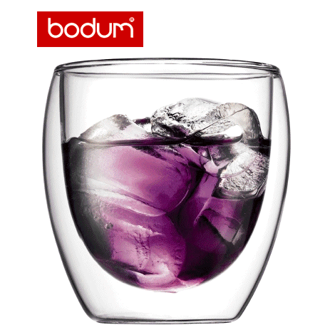 bodum(ボダム） パヴィーナ　250ccダブルウォールグラスセット(2個入）