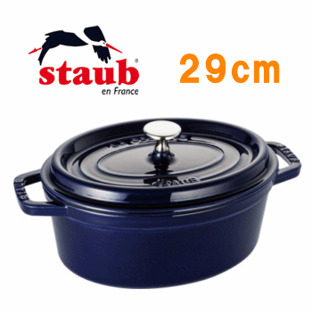 ストウブ（staub)ピコ ココット 楕円 29cmオーバルシチューパン グランブルー...:tokyo-kitchen-ware:10002257