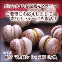 彩々 マカロンショコラ 5ヶ入【2013年3月31日までの出荷】【ラッピング済みの為包装紙不可】【macaron】【マカロン】【あす楽対応】【あす楽_土曜営業】【あす楽_日曜営業】