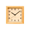 シャンブル 掛置き兼用 時計 CHAMBRE REVERSIBLE CLOCK NATURAL ALABIC CH-055BCA 掛け時計 置き時計 日本製 おうち時間 模様替え ウォール クロック 壁掛け時計 壁かけ時計 インテリア おしゃれ 木目調 木製 木材 天然木材
