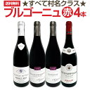 【送料無料★すべて村名クラス】厳選ブルゴーニュ赤ワイン4本セット!