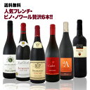 ブルゴーニュ 【送料無料】第14弾!激得ブルゴーニュ&南仏!フレンチ・ピノ・ノワール赤ワインセット 6本!