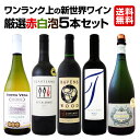 【送料無料】ワンランク上の新世界ワイン厳選赤白泡5本セット!