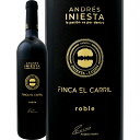 ボデガ・イニエスタ・フィンカ・エル・カリール・ロブレ 2017【スペイン】【アンドレス】【赤ワイン】【750ml】【ミディアムボディ】【フルボディ】【辛口】【上級】【テンプラニーリョ】【シラー】【プティ・ヴェルド】【樽熟成】