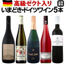 【送料無料!!】高級ゼクト入り★全部当店独自輸入★いまどき・ドイツワイン5本セット!!