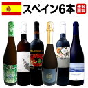 【送料無料】華麗なる新時代スペインワイン6本セット!!ワイン ワインセット セット 赤ワインセット 赤ワイン 赤 白ワインセット 白ワイン 白 スパークリングワイン スパークリングワインセット飲み比べ 送料無料 ギフト プレゼント 辛口 750ml