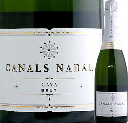 [エントリーでP10倍]カナルス・ナダル・カバ・ブリュット【スペイン】【白スパークリングワイン】【750ml】【ミディアムボディ寄りのライトボディ】【辛口】