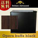 【送料無料】小型冷蔵庫(1ドア冷蔵庫) 右開き・左開き対応 17リットル Peltism advancedシリーズ オペラブッファブラック ペルチェ冷蔵庫 新生活(一人暮らし) オーガニック・ヴェガン食品保存向け 冷媒不使用 超小型冷蔵庫