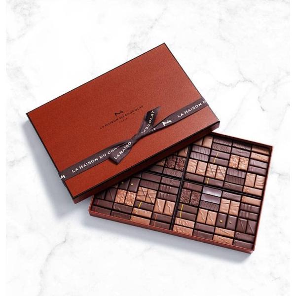 お歳暮 <strong>ラ・メゾン・デュ・ショコラ</strong> LA MAISON DU CHOCOLAT アソルティモン メゾン S5 112粒入 バレンタイン ホワイトデー チョコレート