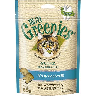 猫用グリニーズ　歯みがきスナック85g◆FGR1/グリルフィッシュ味