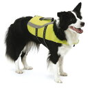 ライフジャケットM　グリーン水辺でのお散歩やアウトドアのおともに 犬用ライフジャケット