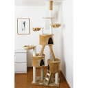 トムキャットタワー　タイプ1 [天井突っ張りタイプ/猫タワー/ねこタワー/ネコ用品/爪とぎができる キャットタワー]天井突っ張りタイプ/猫タワー/ねこタワー/ネコ用品/爪とぎができる キャットタワー