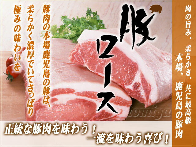 【1000円】鹿児島県産豚ロースうすぎり480g
