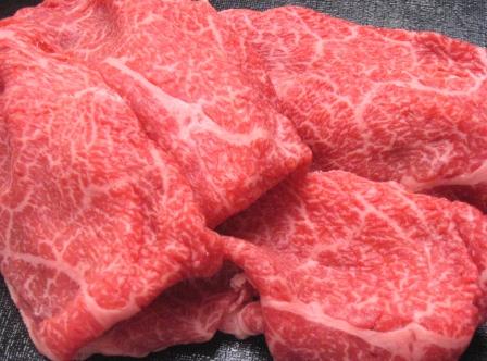 松阪牛　特上すき焼、しゃぶしゃぶ用　300g（約2人前）(松坂牛)100g増ごとに\1,400プラス