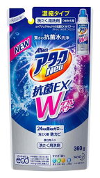 アタックNeo 抗菌EX Wパワー 洗濯洗剤 濃縮液体 詰替用 360g
