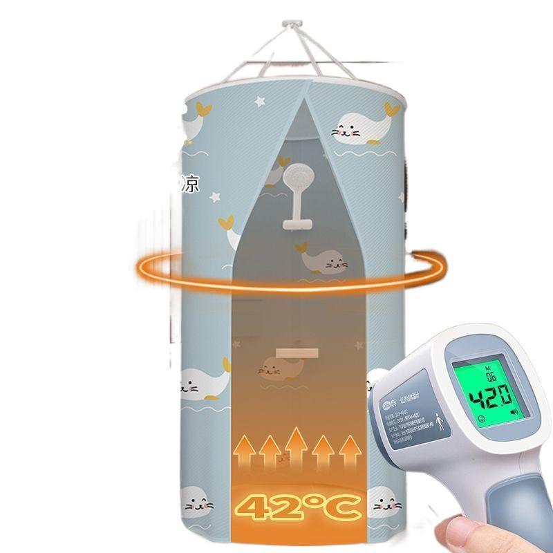 カーテン 家庭用 保温 バスカーテン 厚手 浴室 保暖 シャワーカーテン 長方形 洗澡 テント ポリエステル 復古 コーギー オレンジ 灯 海豹 小 中 大 無地